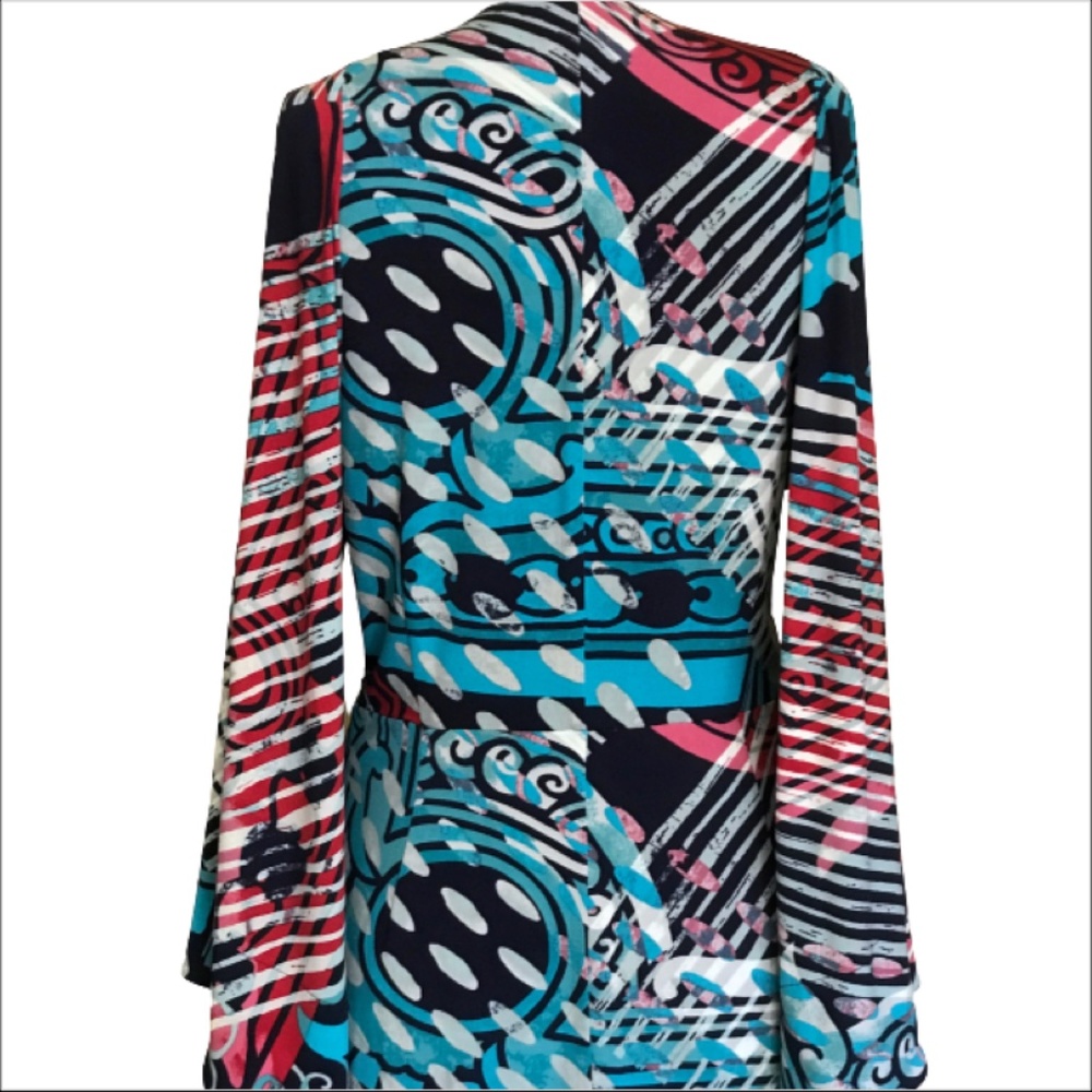 Laundry Colorful Bell Sleeve Dress - Picture 8 of 11